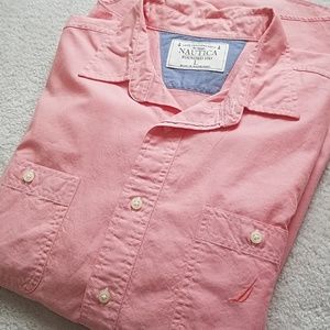 Mens Nautica Button Down